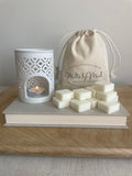 Lattice Wax Burner with Discovery Melts Collection Gift Set