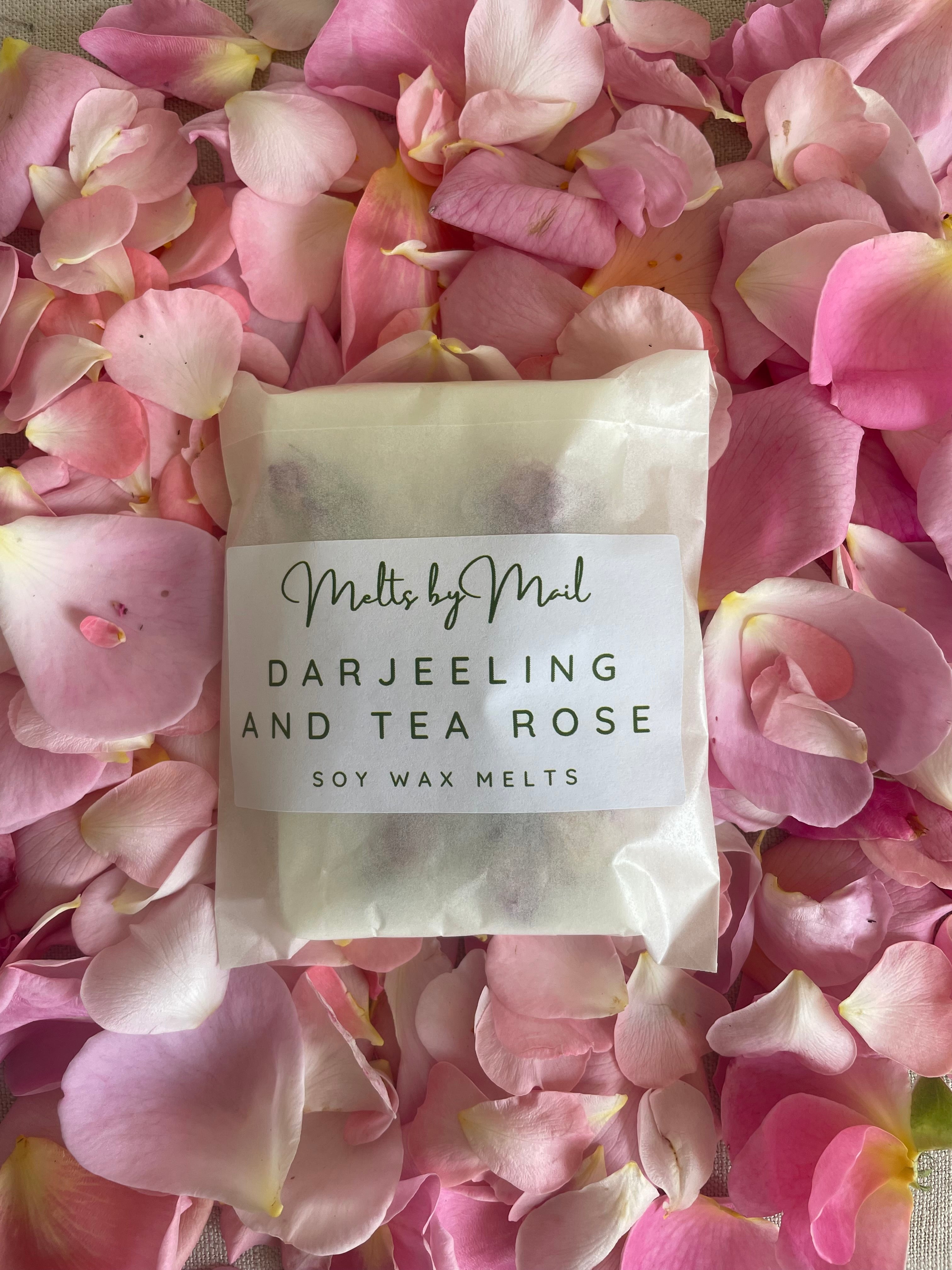 Darjeeling and Tea Rose wax Melts