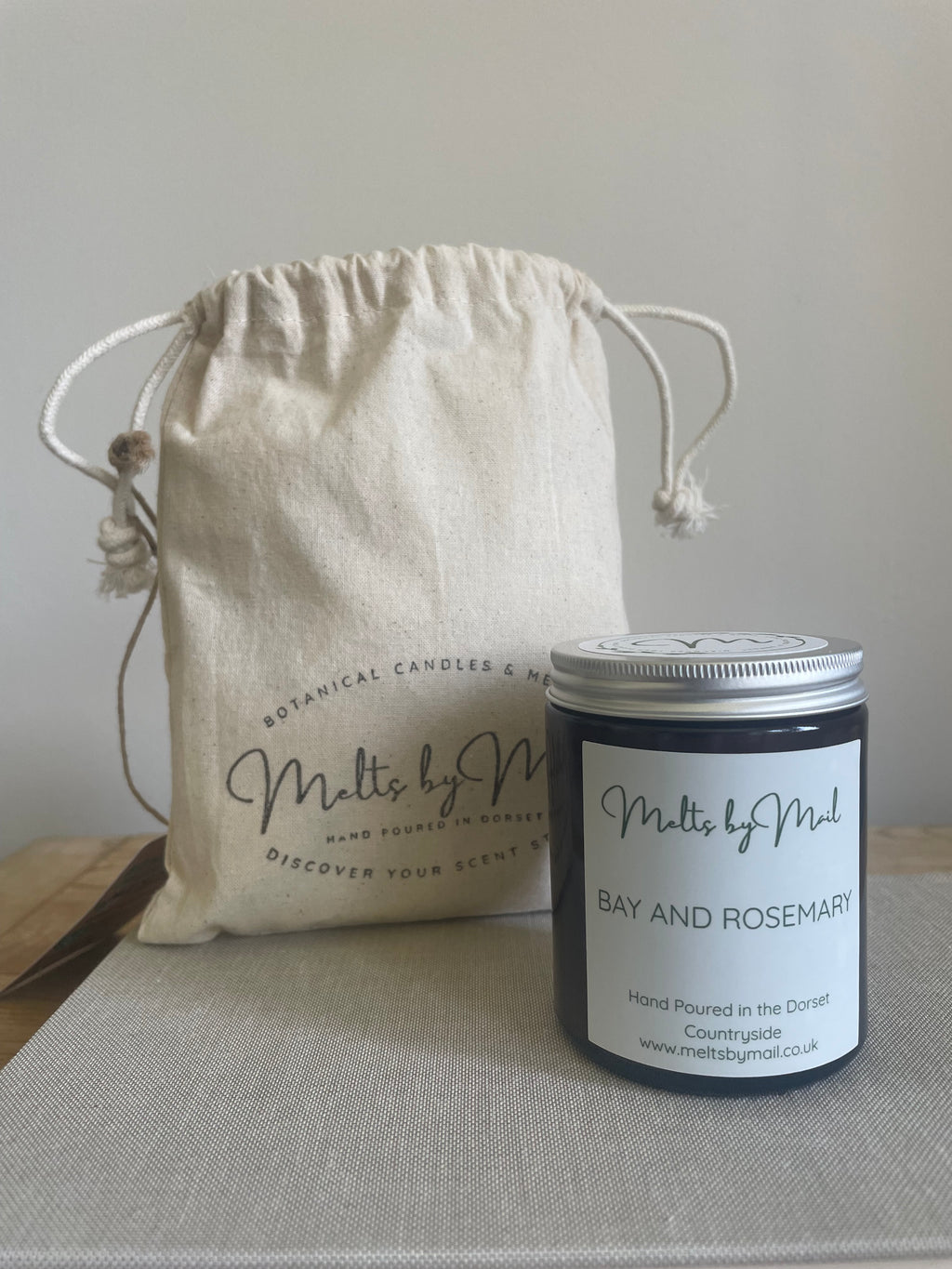 Bay and Rosemary Small Candle