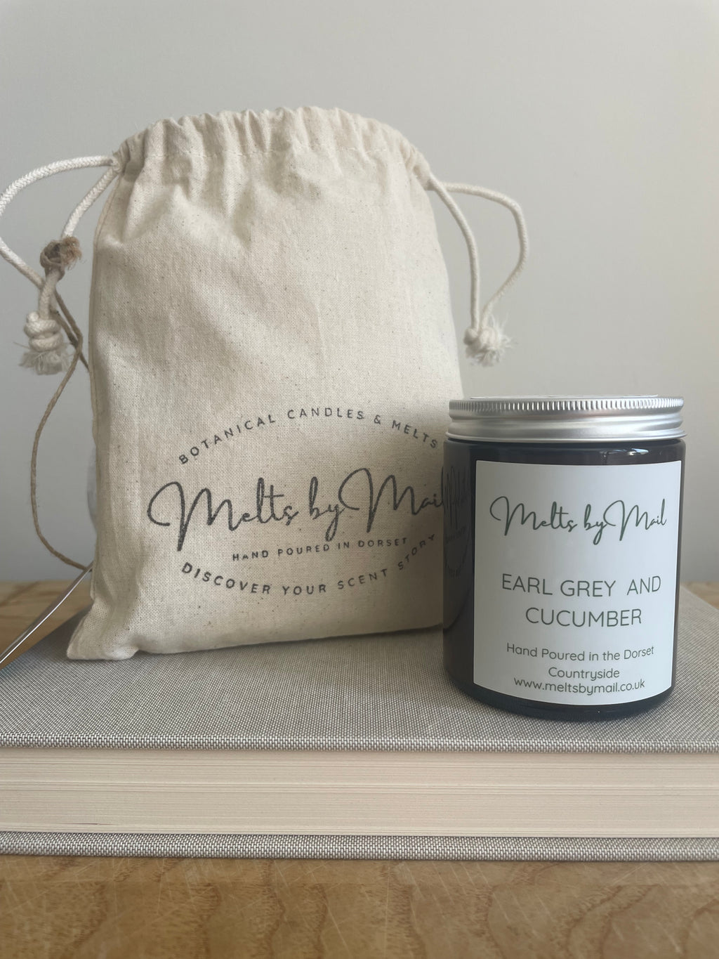 Earl Grey and Cucumber Small Candle