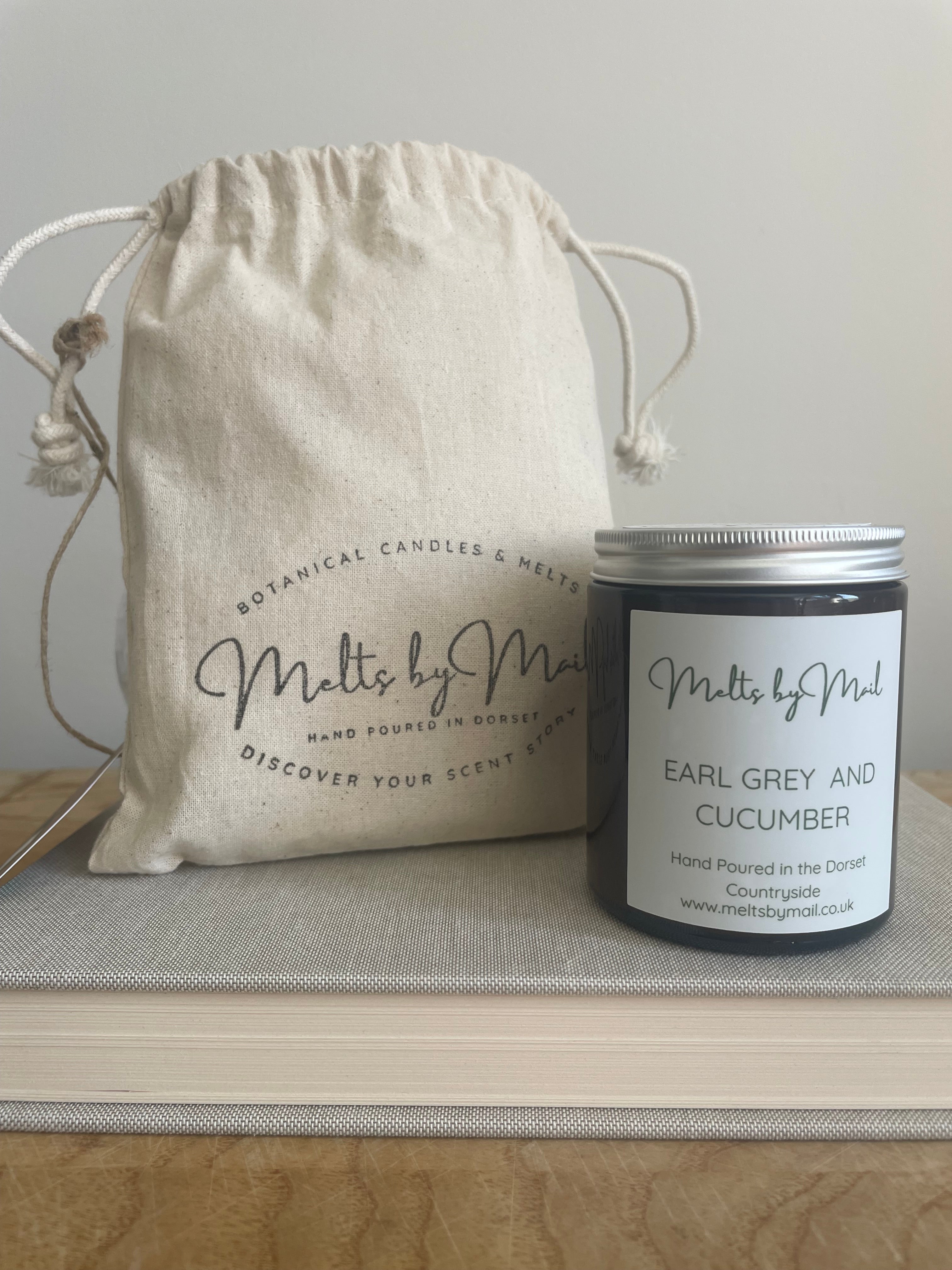 Earl Grey and Cucumber Small Candle