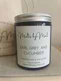 Earl Grey and Cucumber Small Candle