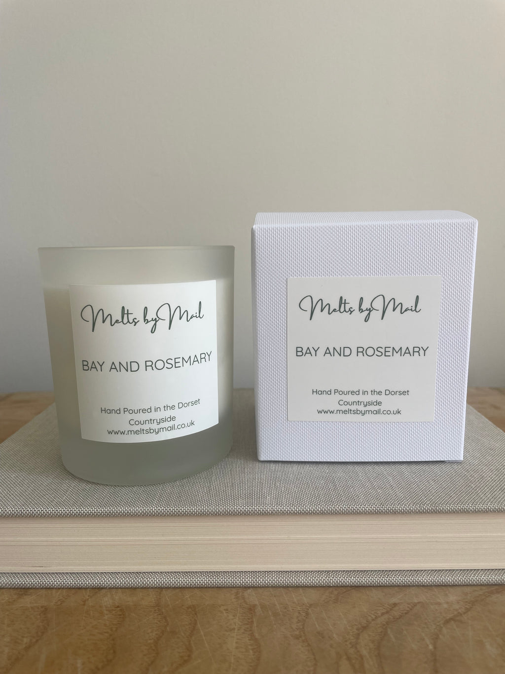 Bay and Rosemary Large Candle