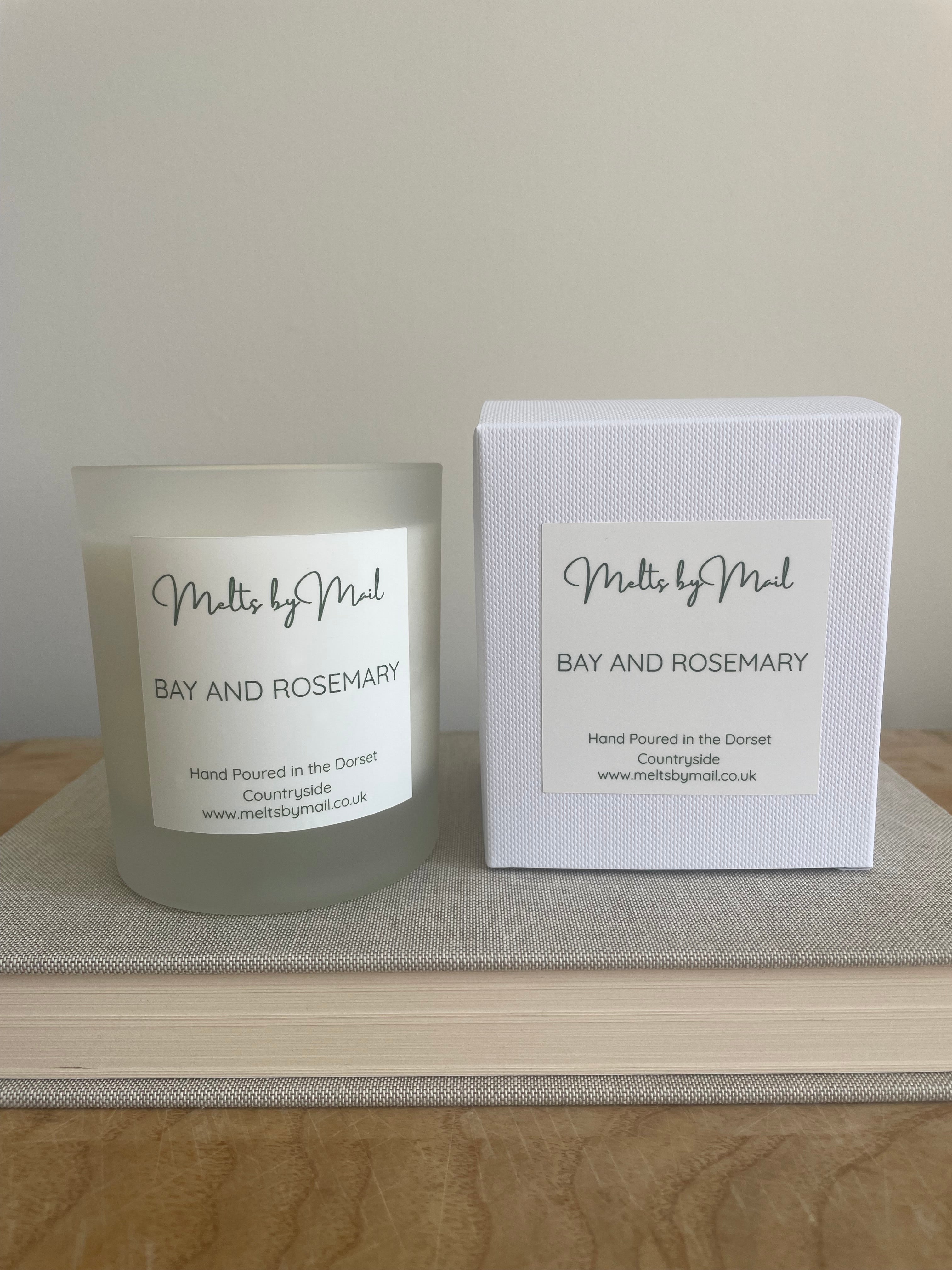 Bay and Rosemary Large Candle