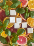 Pomelo and Basil Wax Melts